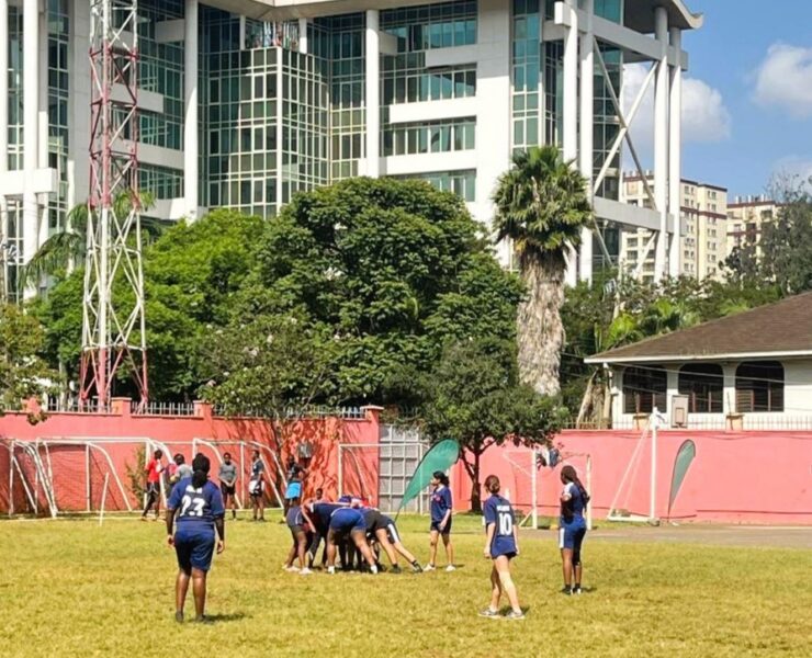 Lycee frqncqis internation Nairobi école bilingue sport rugby lycéennes