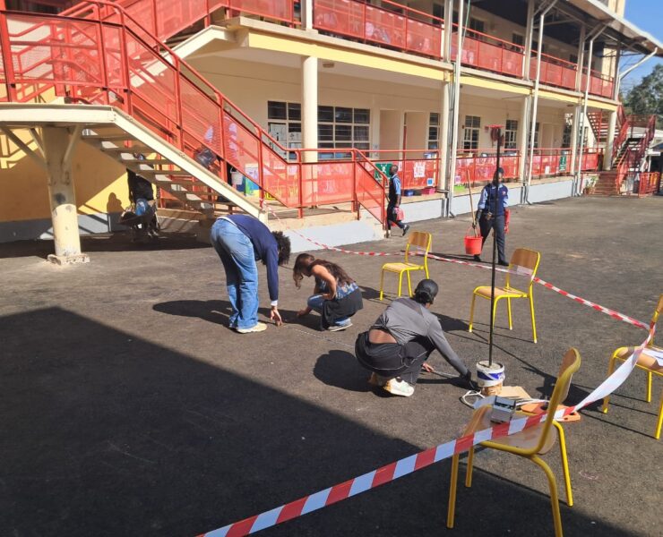 science project at International French School Nairobi, Kenya